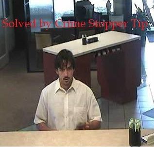 Bank Robbery Suspect Sought