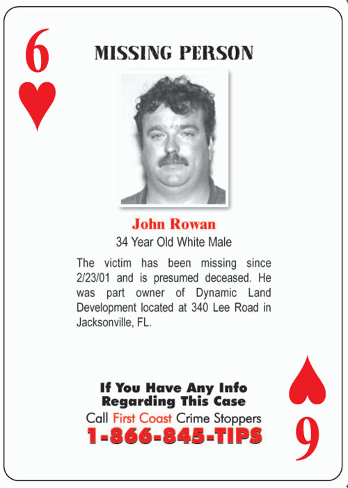 Missing Since 2001: John Rowan – Jacksonville Businessman Presumed Deceased