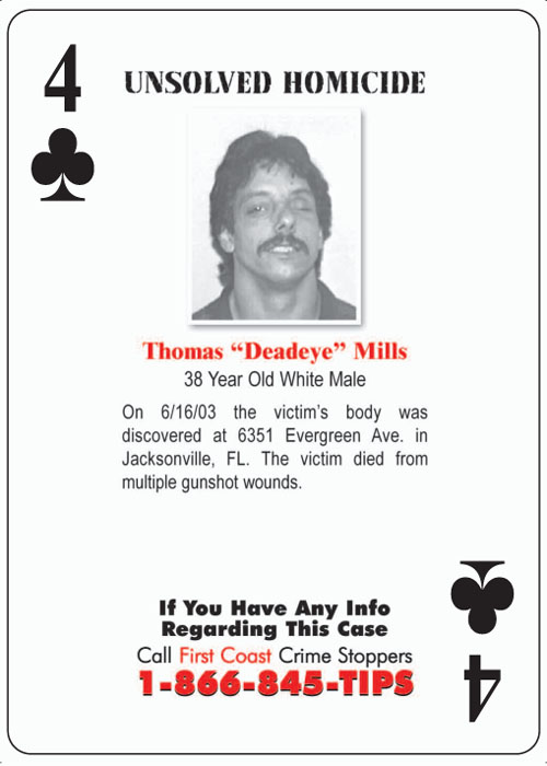 Thomas ‘Deadeye’ Mills Fatally Shot in Jacksonville – June 2003